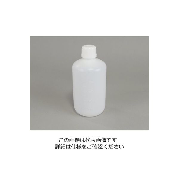 アズワン 細口瓶 中フタ付 1L 1個 1-4657-06（直送品）