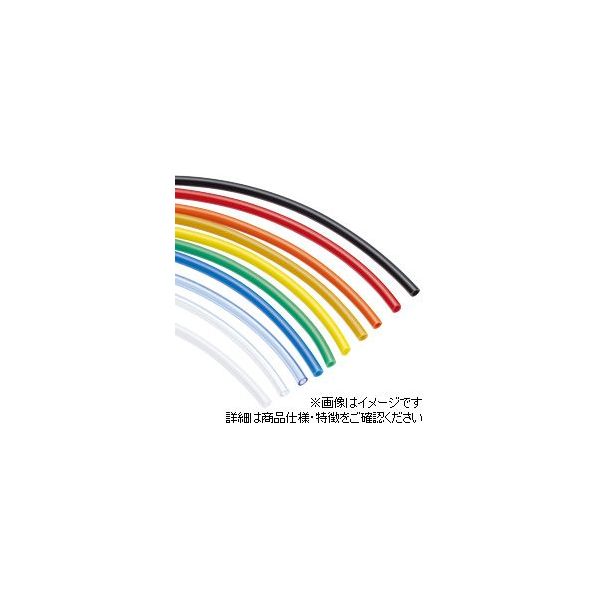 日本ピスコ ポリウレタンチューブ20M巻 透明色 UB01810ー20ーC UB01810-20-C 1セット(3本)（直送品）
