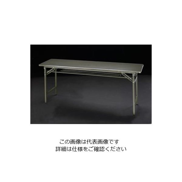 エスコ 1800x450x700mm 作業テーブル(OD色) EA954E-36 1台（直送品）