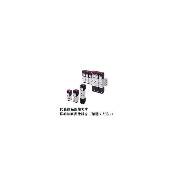 コガネイ（KOGANEI） 電磁弁100シリーズ 直動形 直接配管 100-4E1-39-75 DC24V 1個（直送品）
