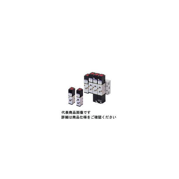 コガネイ（KOGANEI） 電磁弁200シリーズ 直動形 マニホールド専用 A203-4E2-L AC100V 1個（直送品）