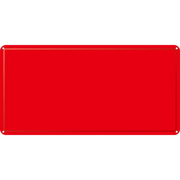 日本緑十字社 スチール無地板 スチールー18(赤) 058183 1セット(5枚)（直送品）