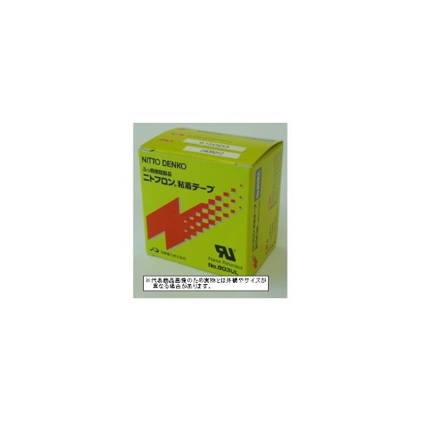 日東電工 ニトフロン粘着テープ No.903UL 厚さ0.08mm×幅30mm×長さ10m 1セット(5巻)（直送品）