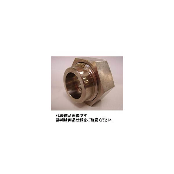 ヤマト特殊鋼 SUS304高圧継手 差込み溶接形ユニオン SWU 15A SUS304-SWU-S/80-15 1セット（2個）（直送品）