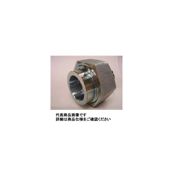 ヤマト特殊鋼 白高圧継手 差込み溶接形ユニオン SWU 15A S25C GALV-SWU-S/80-15 1セット（5個）（直送品）