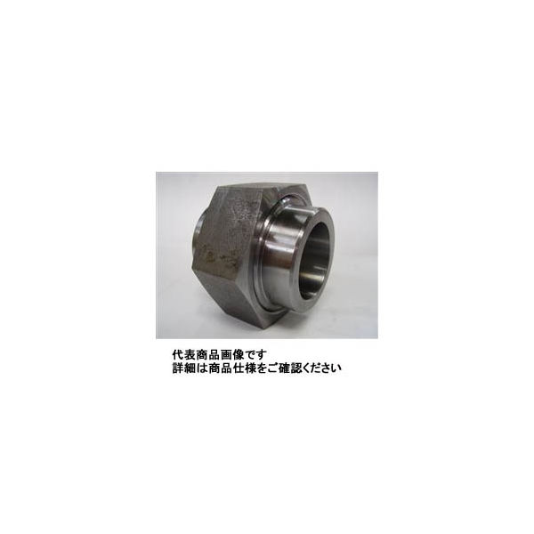 ヤマト特殊鋼 S25C高圧継手 差込み溶接形ユニオン SWU 15A S25C-SWU-S/80-15 1セット（5個）（直送品）