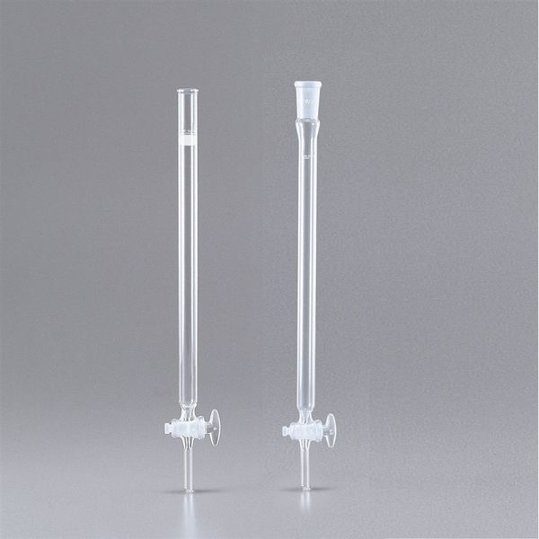 AGCテクノグラス 共通摺合せクロマトグラフ管（ガラスコック付） 15mm 規格15 1ケース1本入 2157COL15-15 1個（直送品）