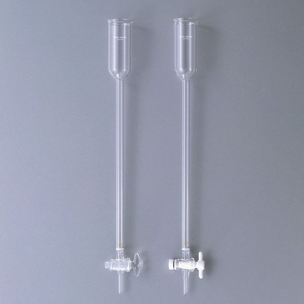 AGCテクノグラス 水質分析用カラム管（テフロンコック） 1ケース1本入 0102COL-10T 1個（直送品）