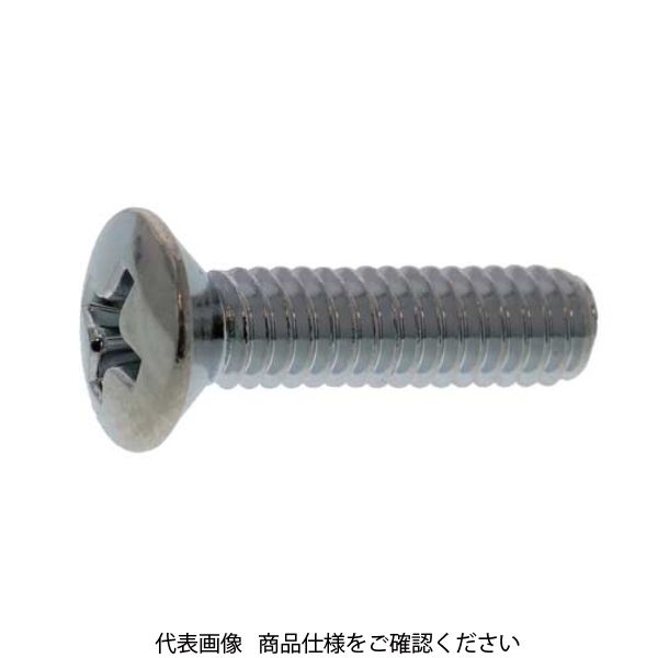 ファスニング J クローム 黄銅（+）JIS丸皿小ねじ 3 X 12 000100120030012006 1箱（1500個）（直送品）