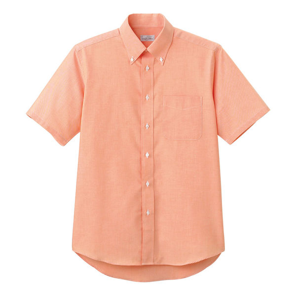 ボンマックス ユニセックスシャツ（半袖） オレンジ LL FB4511U-13（直送品）