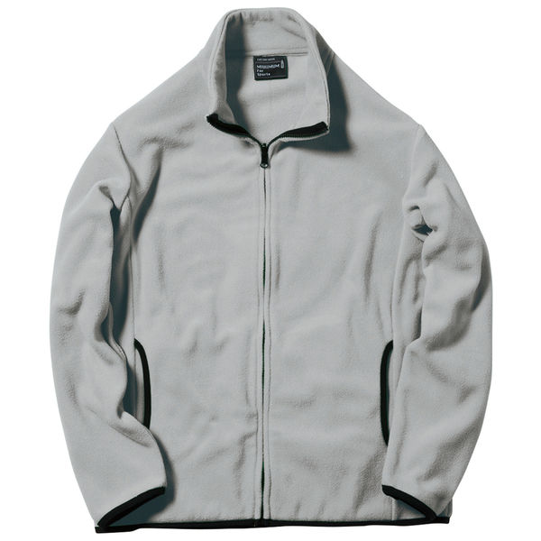 ボンマックス フリースジャケット グレー L MJ0065-2（直送品）
