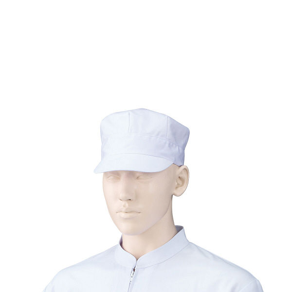 KAZEN（カゼン） 八角帽子 ホワイト F 475-40 2枚入（直送品）