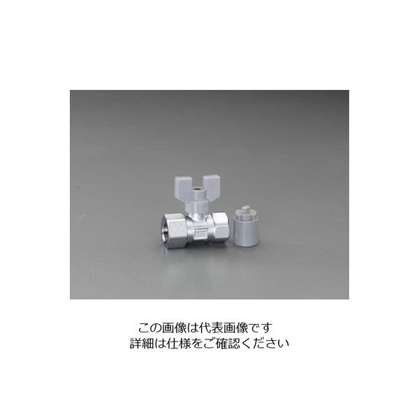 エスコ Rc3/4”xRc3/4” ボールバルブ EA425AC-620 1セット(2個)（直送品）