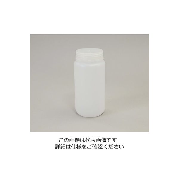 アズワン 広口瓶 500mL HDPE製 1-4658-15 1本(1個)（直送品）