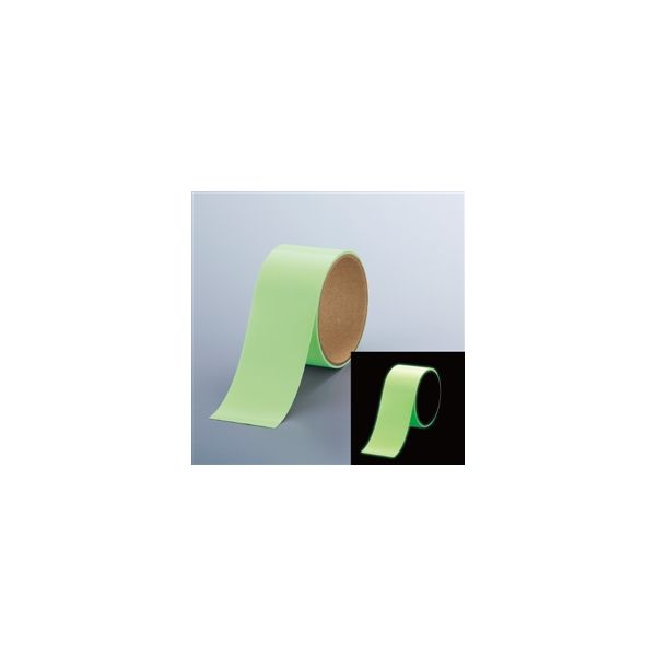 ユニット 高輝度蓄光テープ 50mm巾×1M 824-503 1巻（直送品）