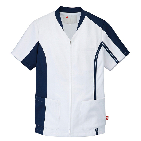 アイトス レディースジャケット 862003-008 ネイビー S 医療白衣（ナース服）（直送品）