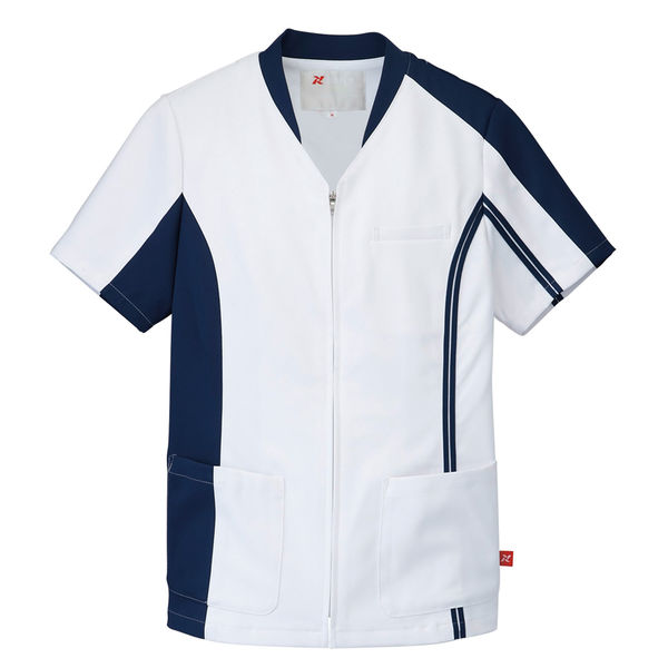 アイトス レディースジャケット 862003-008 ネイビー 6L 医療白衣（ナース服）（直送品）
