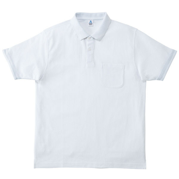 ボンマックス 2WAYカラーポロシャツ ホワイト SS MS3116-15（直送品）