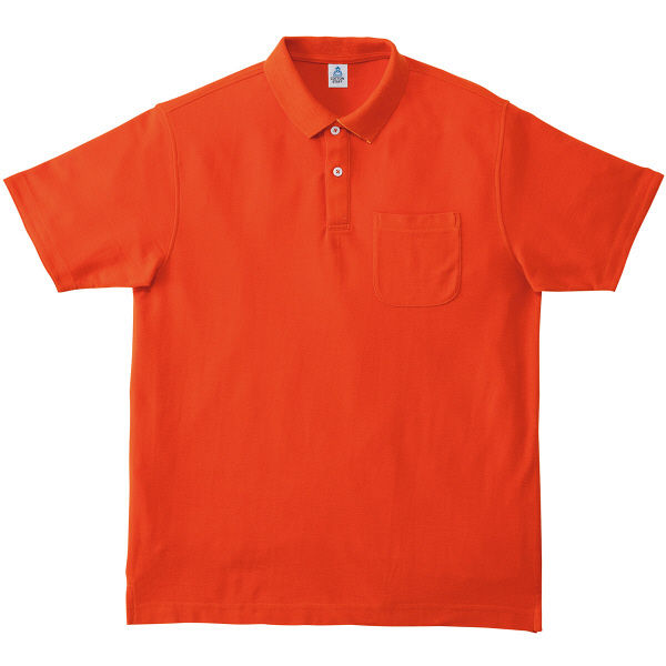 ボンマックス 2WAYカラーポロシャツ オレンジ S MS3116-13（直送品）