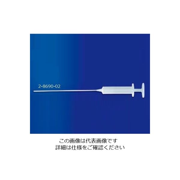 東栄 フッ素樹脂製シリンジ 20mL 116×23mm 700-520(シリンジ) 1本 2-8690-02（直送品）