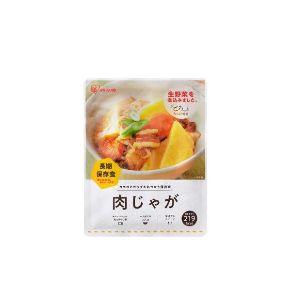 アイリスフーズ 災対食パウチ肉じゃが 4562403561688 1箱(36個)（直送品）