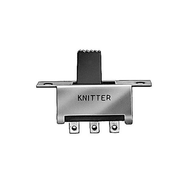 KNITTER-SWITCH スライドスイッチ 単極単投（SPST） 350 mA ＠ 30 V dc MFS 131 D（直送品）