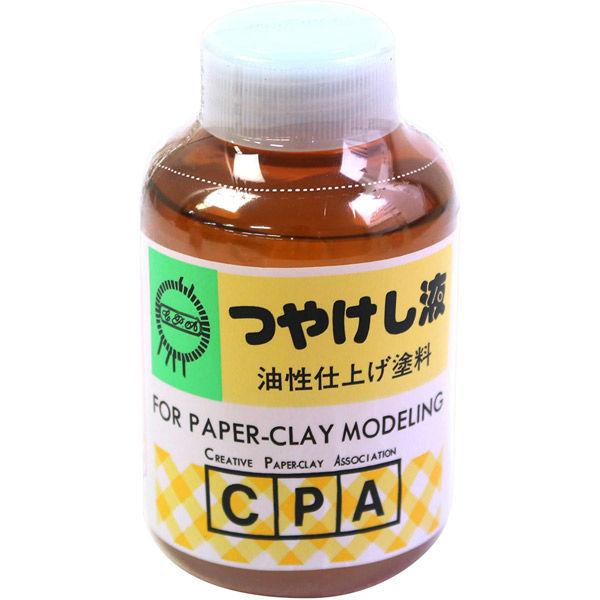 日本教材製作所 日本教材 油性つやけし液 粘土用溶剤 NKZ7314 10個セット（直送品）