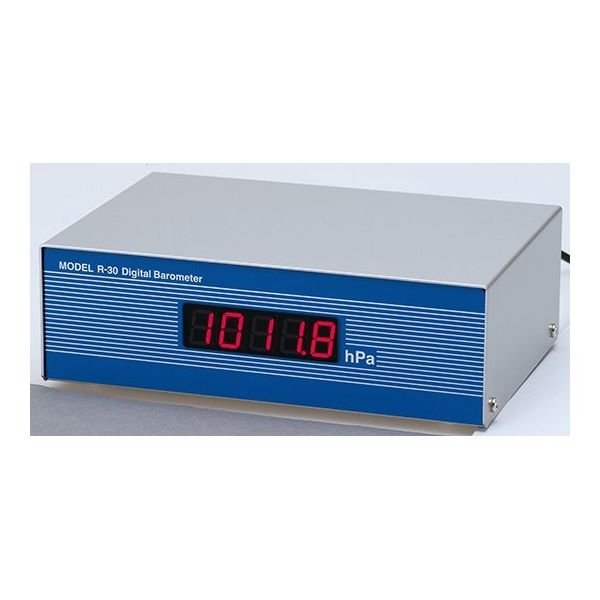 三王 高精度デジタル気圧計(LED表示標準タイプ) Model R-30 1個 64-7814-44（直送品）