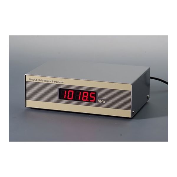 三王 高精度デジタル気圧計(LED表示標準タイプ) Model R-29 1個 64-7814-47（直送品）
