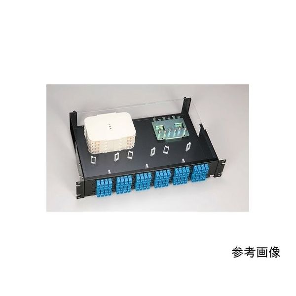 TERADA 19インチタイプ 光成端箱 FPD 2U 44DSCアダプタ付（テープ芯） FPD20388T 1式 64-8305-26（直送品）