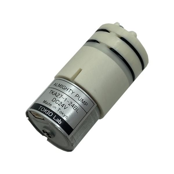 藤沢工業 小型DCダイヤフラムポンプ 吸引ポンプ 吐出ポンプ 液体ポンプ DC24V 0 TKA27-1-24BL 64-9500-68（直送品）