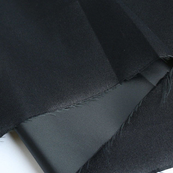 コスモテキスタイル 東レラルサテン 生地 巾92cm×4m切売カット 黒 A8000-200-4M（直送品）