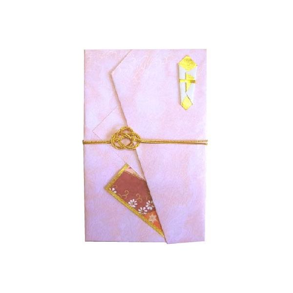 スズキ紙工 ポチ袋　五型　ピンク ス-6138 10枚（直送品）