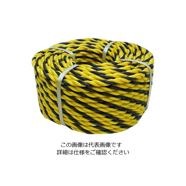 丸三産業 標識ロープ(HM)#12ー50約10ミリX50M 4930502301984 1セット(2個)（直送品）