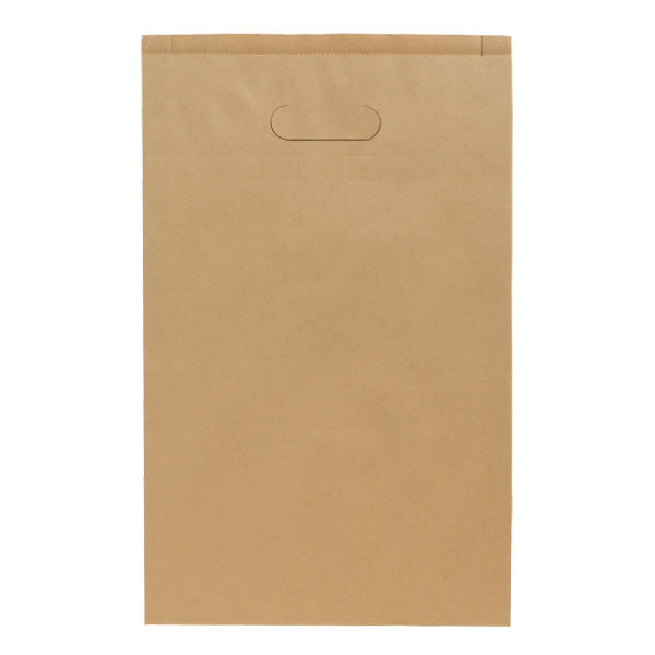 【紙袋】エフグリップ茶無地 XZT52034 1袋（50枚入） パックタケヤマ