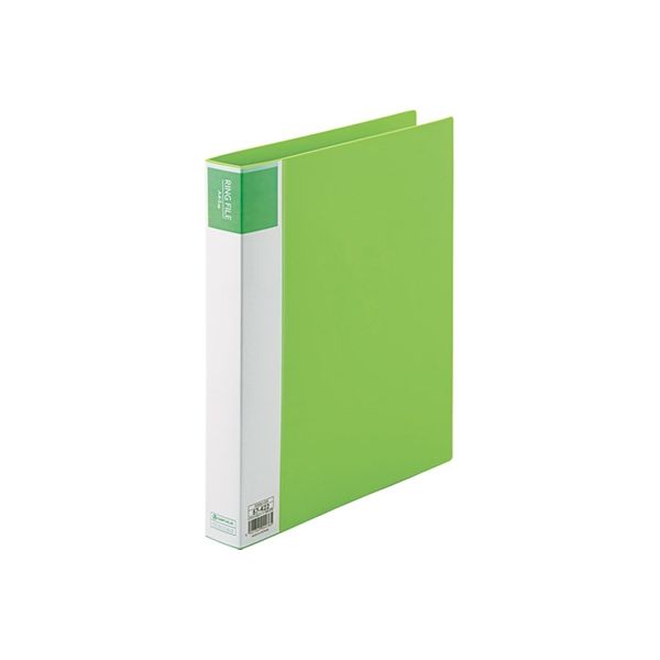 ジョインテックス 再生PPリングファイルA4S D009J-10GR緑10冊　5箱（直送品）