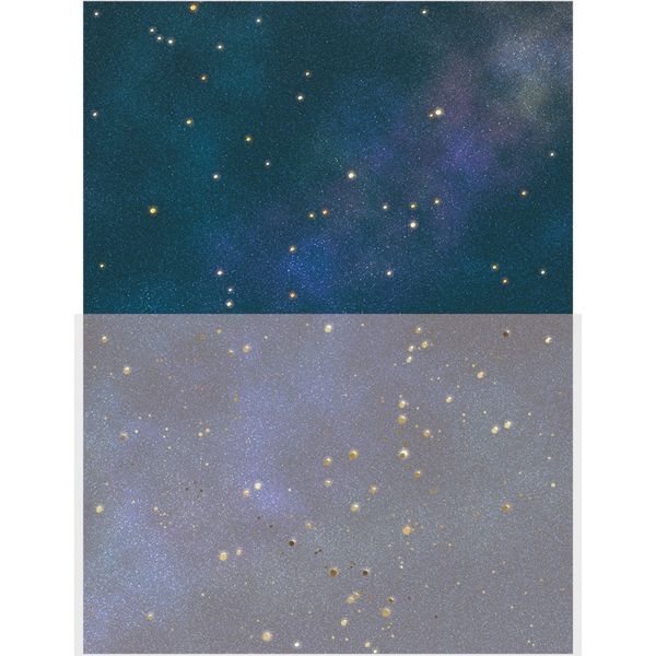包む レターセット 夜空と星 TL064 1セット（3冊）（直送品）