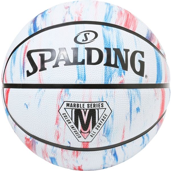 SPALDING（スポルディング） バスケットボール マーブル トリコロール 7号球 84399Z 2球（直送品）