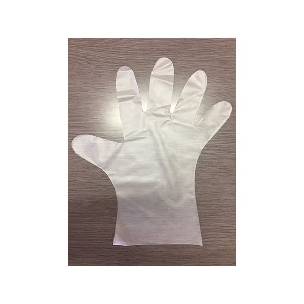 ホワイトマックス ハンドスキニー手袋 ナチュラル L 100枚入 TO-600A 1箱(100枚) 64-8876-21（直送品）