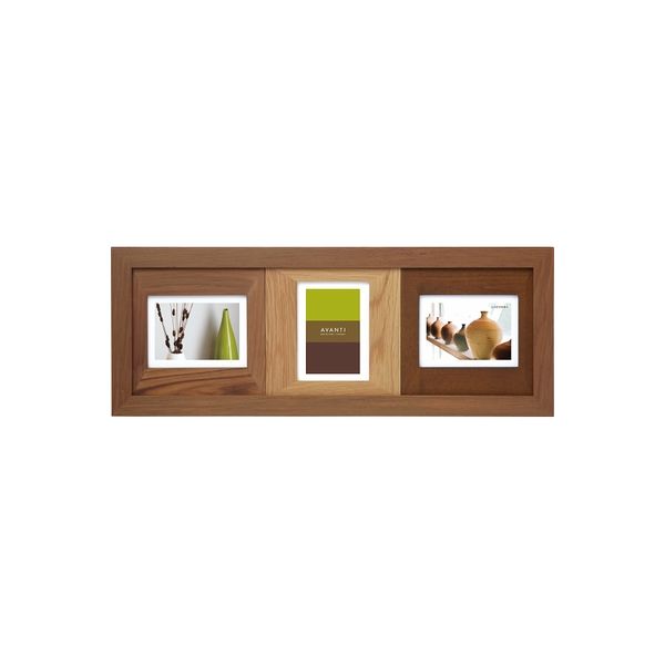 【ギフト包装】ラドンナ　木製フォトフレーム　3窓　22-0315-043　1個（直送品）