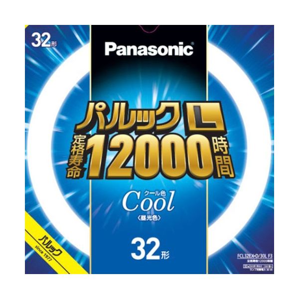 パナソニック FCL32EXD30LF3 パルック L蛍光灯 丸形・スタータ形 32形 クール色 4549980590614（直送品）