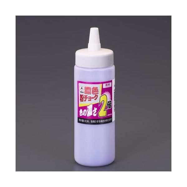 エスコ 300g 濃色粉チョーク(濃紫) EA581CA-7 1セット(10個:1個×10本)（直送品）