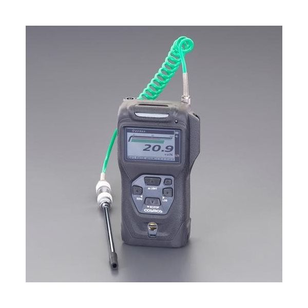 エスコ デジタル酸素濃度計 EA733D-1A 1個（直送品）