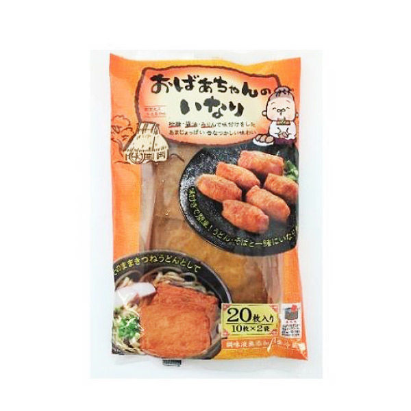 「業務用」富岡食品 おばあちゃんのいなり 20枚×10袋（直送品）