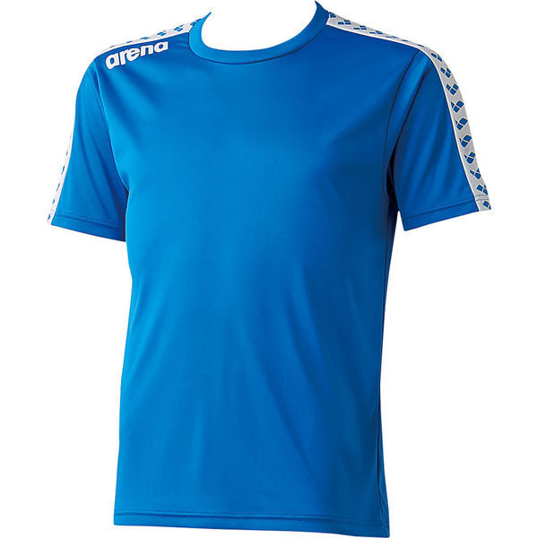 アリーナ　チームラインTシャツ　L　ブルー　1枚　DS ARN6331 BLU　デサント（直送品）