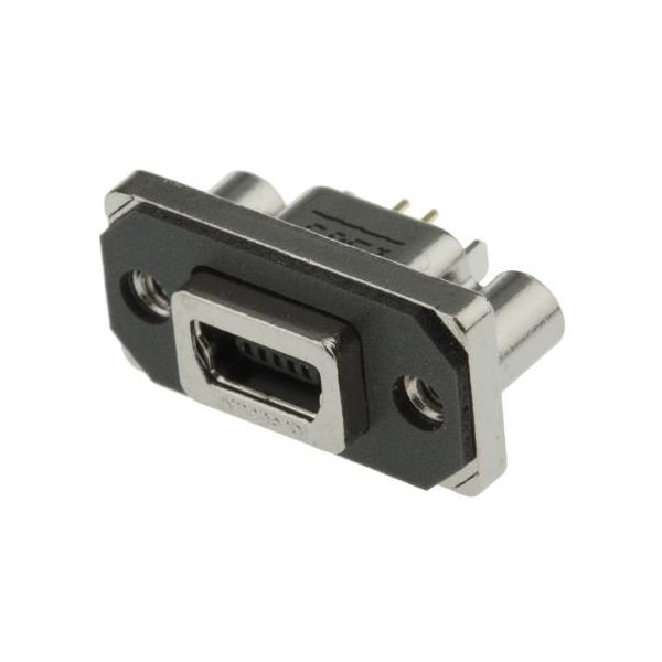 Amphenol ICC USBコネクタ B タイプ， メス スルーホール MUSBB55104（直送品）
