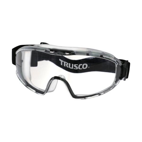 トラスコ中山 TRUSCO カラーセーフティーゴーグル(ワイドビュータイプ)透明 G5008-TM 1個 244-3626（直送品）