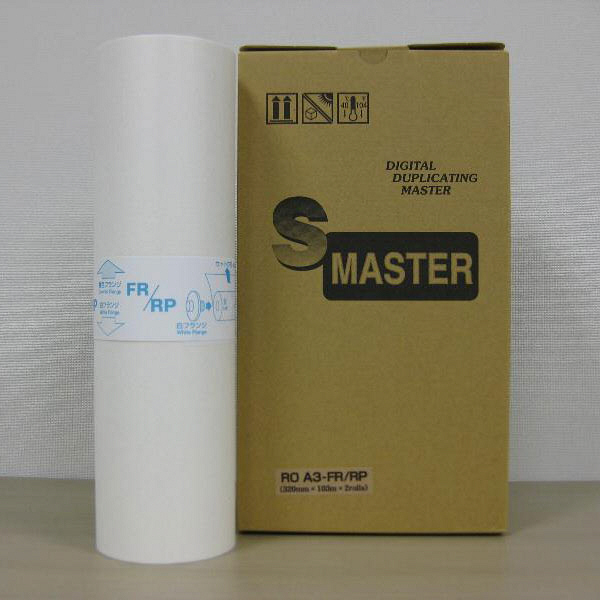軽印刷機用マスター（リソー用　マスター）　FR96W　/　RP07（汎用品）　1箱（2本入）　（直送品）