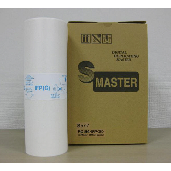 軽印刷機用マスター（リソー用　マスター）　IFP73G（汎用品）　1箱（2本入）　（直送品）