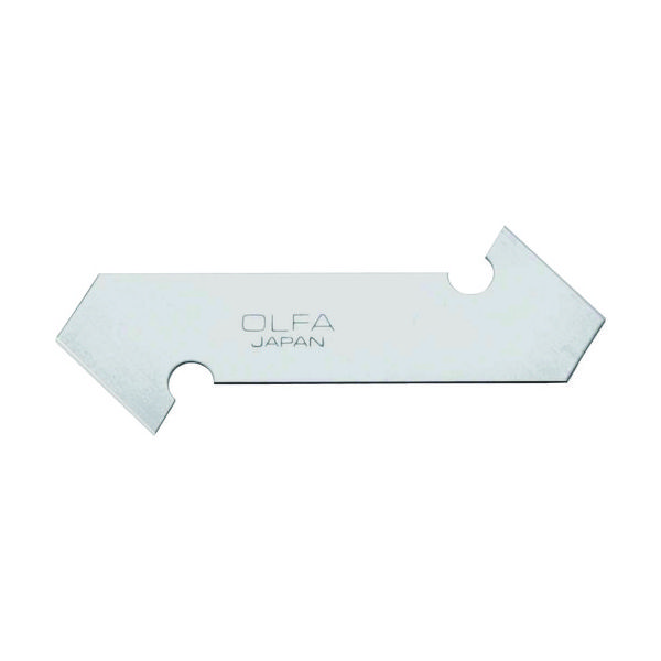 オルファ OLFA PカッターL型替刃（P-800替刃）3枚入ポリシース XB17 1セット(18枚：3枚×6箱) 360-7518